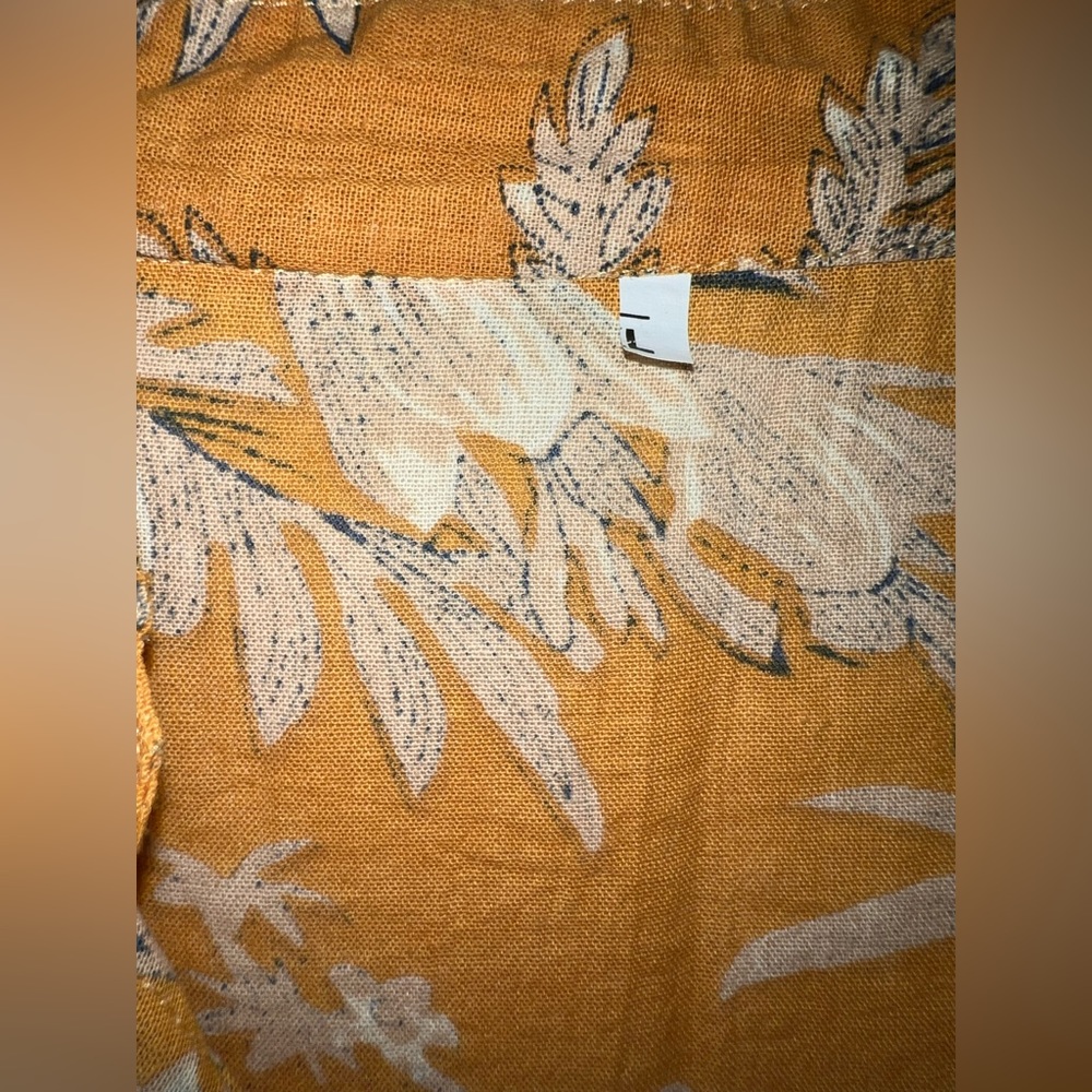 Floral Printed Coverup - Picture 3 of 3